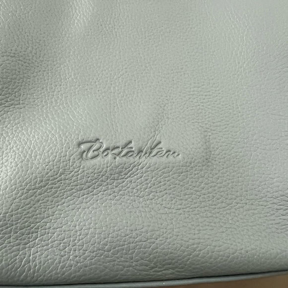 Bostanten Women Blue Leather Hobo Bag Shoulder Strap Tote Large Crossbody NEW - Picture 3 of 10